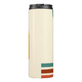 1975 Retro Stripe Regenboog Thermosbeker (Achterkant)