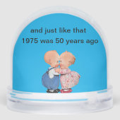 1975 was 50 jaar geleden sneeuwbol (Achterkant)