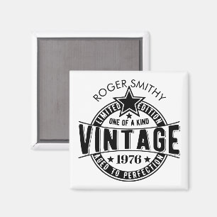 1976 50e verjaardag Verouderd tot in de perfectie Magneet