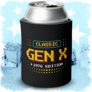 1976 Gen X Classic Retro Gamer Gaming Verjaardag Blikjeskoeler