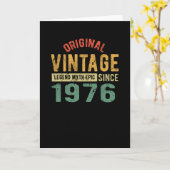 1976  KAART (Gele Bloem)