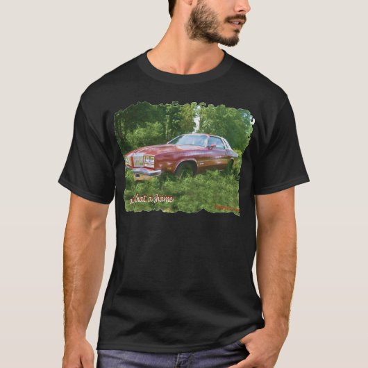 1976 Oldsmobile Cutlass Opperste Coupe. T-shirt (Voorkant)