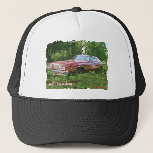 1976 Oldsmobile Cutlass Opperste Coupe. Trucker Pet (Voorkant)