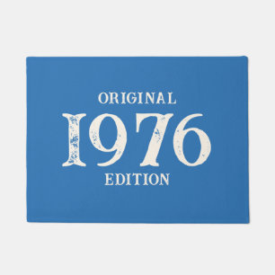 1976 Originele Editie op oceaanblauw Deurmat