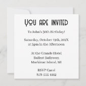 1976 Retro Stripe Sunset Kaart (Achterkant)