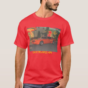 1976 TRANS AM T-SHIRT-COLOR T-SHIRT