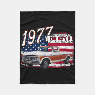 1977 77 F150 4th of July Amerikaans Fleece Deken
