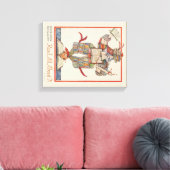 1977 Kinderboekenweek Canvas (Insitu (Woonkamer))