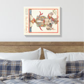 1977 Kinderboekenweek Canvas Afdruk (Insitu (Slaapkamer))