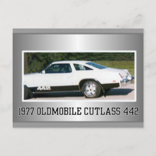 1977 Olds 442 Briefkaart