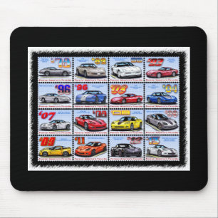 1978-2013 Special Edition Corvette Montage Muismat
