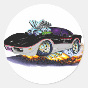 1978 Corvette Indy Pace Car Ronde Sticker