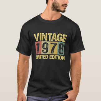 1978 dag 44 jaar oud Funny 44th Birthday T-shirt