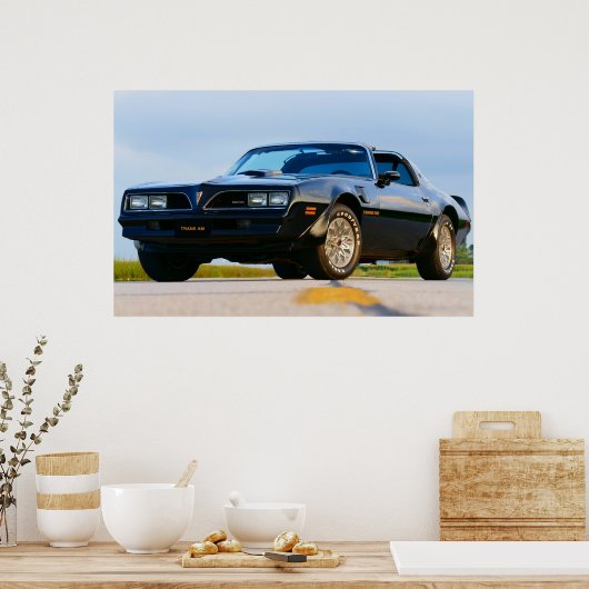 1978 Firebird Trans Am Poster (Keuken)