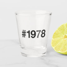 1978 Hashtag 47 Verjaardag Jubileum