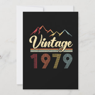1979 42e geboortedag Retro 42 jaar oud Kaart