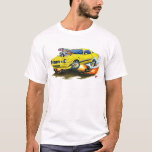1979-81 Camaro Z28 gele-zwarte auto T-shirt