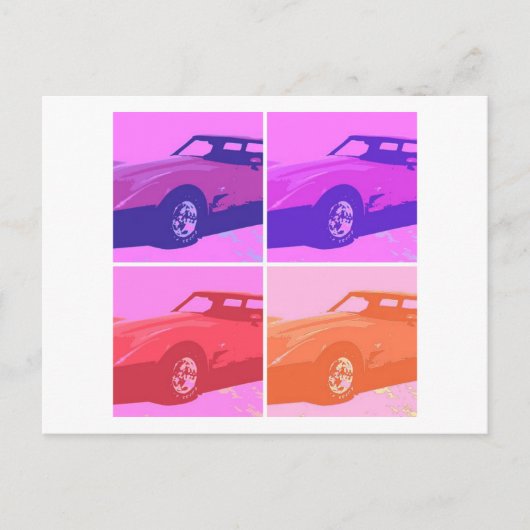 1979 Klassieke auto's Briefkaart (Voorkant)