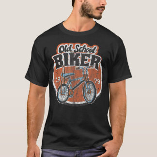 1979 Oude School Biker Bonanazarad T-shirt