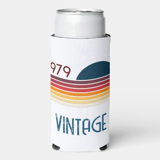 1979 Retro Stripe Sun (Seltzer Voorkant)