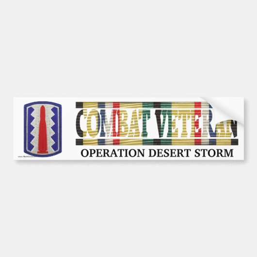197e Infanteriebrigade SWA Combat Veteran Sticker (Voorkant)