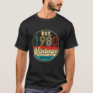 1980, 42e dag, 42 jaar oud Bei T-shirt