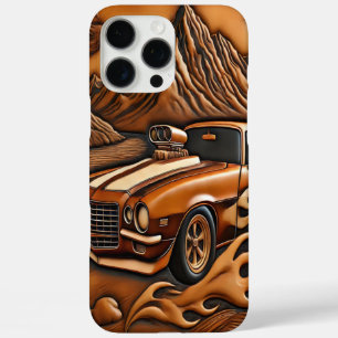 1980 Auto op dromerige wegen iPhone 16 Pro Max Hoesje