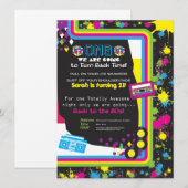 1980 Invitation de fête totalement stupéfiante (Devant / Derrière)