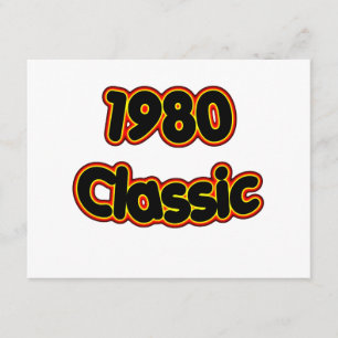 1980 Klassiek Kaart