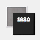 1980 MAGNEET (Voorkant / Achterkant)