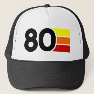 1980 Retro Birthday Poly Foam Trucker Hat Pet