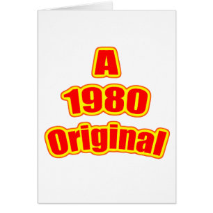 1980 rouges originaux