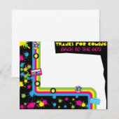 1980 Totalement génial Carte de remerciements du P (Devant / Derrière)