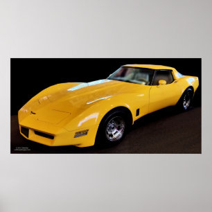 1980 VETTE POSTER