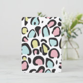 1980s Dierlijk afdrukpatroon (Staand voorkant)