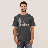 1980s Style Sundance Utah  Skiing T-shirt (Voorkant volledig)