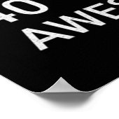  1981 40e verjaardag van het citaat Idea Birthday Poster (Hoek)