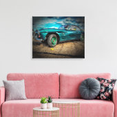 1981 Jensen Canvas Afdruk (Insitu (Woonkamer))