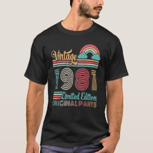  1981 Ltd Edition Original Parts 41 Years M T-shirt
