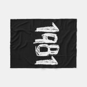 1981 Verjaardag1 Fleece Deken (Voorkant (Horizontaal))