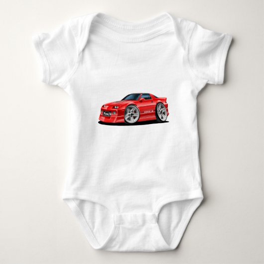 1982-1992 Camaro Red Car Romper (Voorkant)