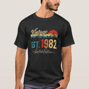 1982, 40 jaar Geweldige 40 jaar T-shirt