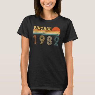  1982 40e verjaardag 40 jaar oud 16 t-shirt