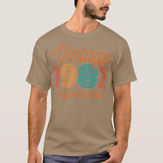  1982 40e verjaardag t-shirt