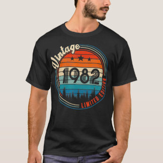  1982 40th Year Old Birthday Gifts Limited T-shirt