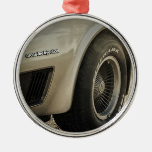 1982 Chevrolet Corvette Collector's Edition Wheel Metalen Ornament