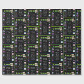 1982 Geboortejaar Trivia Cadeaupapier (Vlak)