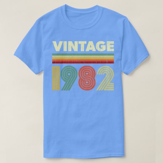 1982  gedenkteken 39 jaar oud t-shirt (Design voorkant)