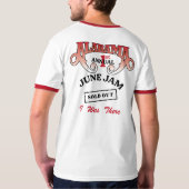 1982 June Jam  Ringer T-shirt (Achterkant)