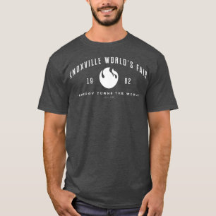 1982 Knoxville Worlds Fair Tagline Wit T-shirt